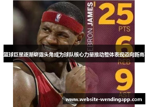 篮球巨星逐渐崭露头角成为球队核心力量推动整体表现迈向新高