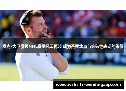 麦克·大卫引领NHL赛季风云再起 成为赛季焦点与突破性表现的象征